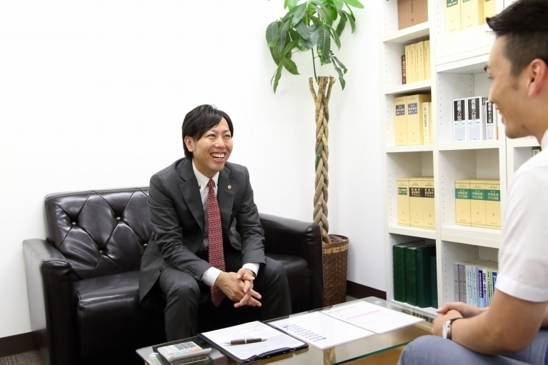 司法書士の相談風景